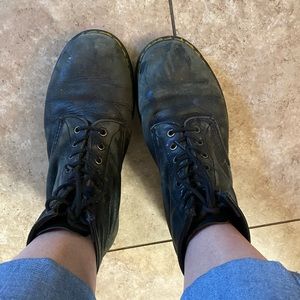 Perfectly Broken In Dr Martens Boots